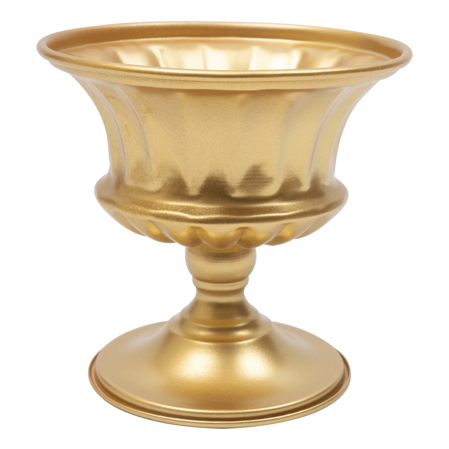 10 Pcs Gold Wedding Froral Vases Flower Holder Pot Planter for Tables Centerpieces  Party Decoration 5.9Inch/3.3inch